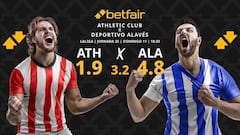 Athletic Club vs. Deportivo Alavés: horario, dónde ver, pronósticos y clasificación