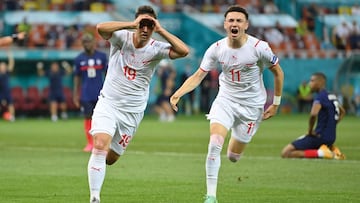 Francia 3(4)-3(5) Suiza: resumen, goles y resultado del partido