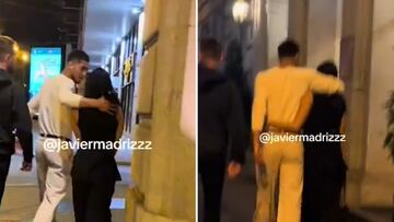 Bellingham and his girlfriend spotted together on the streets of Madrid