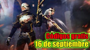 Free Fire | Códigos de hoy viernes 16 de septiembre de 2022: recompensas gratis