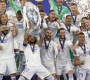 La alegría de los jugadores del Real Madrid en imágenes