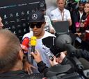 Hamilton: "El objetivo para mañana es la pole position"