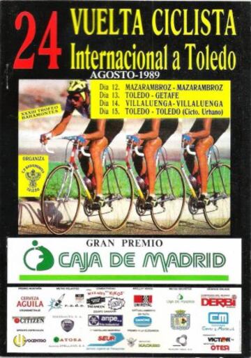 Cartel de la Vuelta a Toledo de 1989