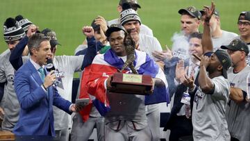 Jorge Soler es nombrado MVP de la Serie Mundial