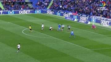 Jorge 'Romario' Molina paró el tiempo: uno de los mejores goles del año en LaLiga