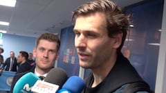 Preguntan a Llorente si fue su partido más especial