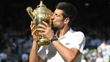 Djokovic gana su 4º Wimbledon y ya acumula 13 Grand Slams