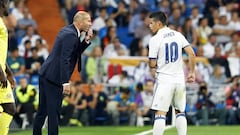 Zidane pidió más intensidad a James y el Madrid mejoró