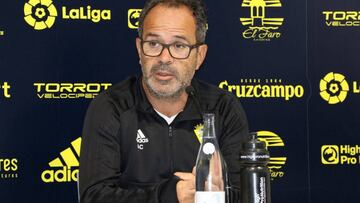 Cervera: "Nos enfrentamos a la mejor plantilla de la categoría"