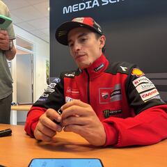 Márquez: “En este circuito no hay grava, hay piedras”