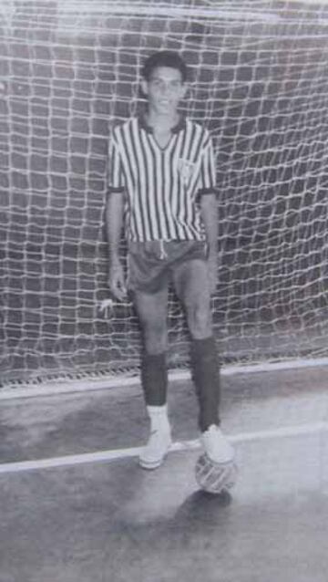 Ronaldo in the early days of his football career