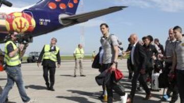 Los belgas tendrán desplazamientos muy cómodos en la primera fase.