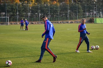 La Selección entrena en Corea del Sur