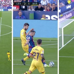 Los minutos del horror del Barça en los que el Levante le destrozó