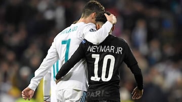 ¿Neymar al Madrid? Se abrazó con Cristiano y avivó el rumor