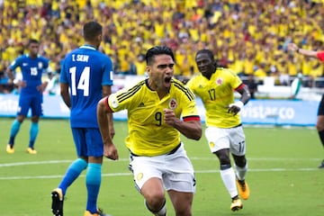 Grito de gol: Falcao y la celebración frente a Brasil