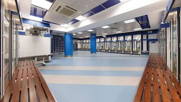 Inside the world's most stunning football changing rooms