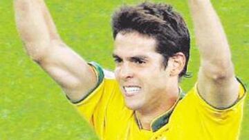 <b>UN GOL EN EL MUNDIAL. </b>Kaká fue de lo mejor de una pobre Brasil. Marcó para ganar a Croacia.