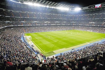 Estadio Santiago Bernabéu, campo oficial del Real Madrid