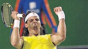 <b>VICTORIOSO. </b>Esta imagen se puede repetir en Suiza entre los días 9 y 12 de febrero en la Copa Davis.