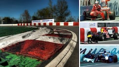 El Muro de los Campeones de Canadá y algunos de sus accidentes históricos.