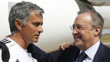 Florentino y Mourinho.