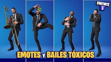 Los cinco bailes y emotes más tóxicos de Fortnite