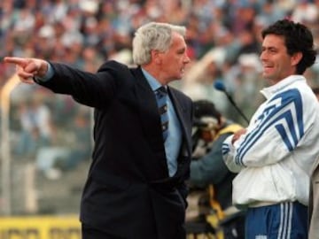 Robson con Mourinho en el Oporto en 1996.