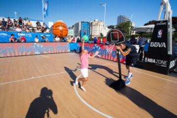 La Coruña disfrutó con todo el esplendor de la NBA Zone