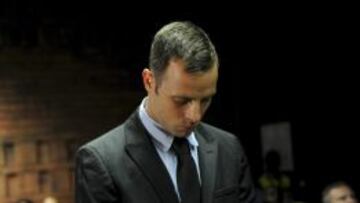 Pistorius, en la vista sobre su libertad bajo fianza.