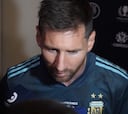 Messi: "Jugamos muy bien y lo demostramos cada vez más"
