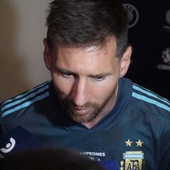Messi: "Jugamos muy bien y lo demostramos cada vez más"