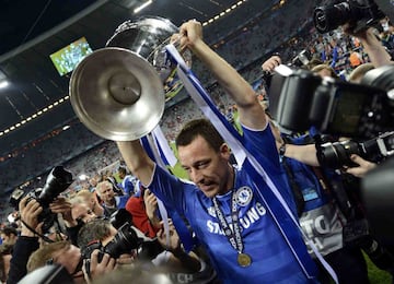 John Terry, del Chelsea. Es el indiscutible capitán, el líder absoluto del equipo londinense.