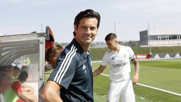 Solari, el técnico más joven del Madrid con Florentino Pérez