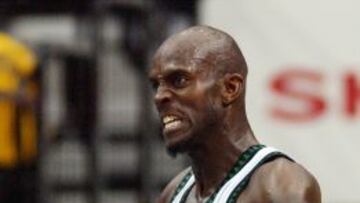 Kevin Garnett en su antigua etapa en los Minnesota Timberwolves.