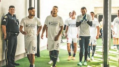 Jugadores del América muestran su apoyo a Jérémy Ménez