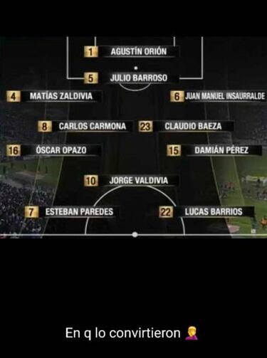 Los whatsapp de Orión que critican las decisiones de Colo Colo