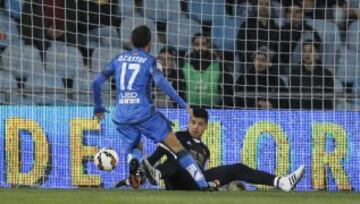 Diego Castro ante Rulli.