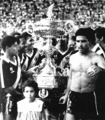 El Vasco da Gama ganó tres años consecutivos, entre 1987 y 1989.