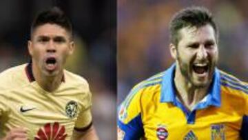 Oribe Peralta mejor goleador que André-Pierre Gignac en finales