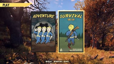 Fallout 76 añade el modo supervivencia: beta ya disponible