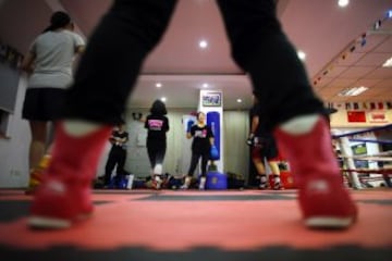 Escuelas de boxeo 'solo para mujeres' en China