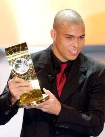 El brasile?o gan¨® el trofeo Fifa World Player en el a?o 2002.