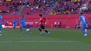 Kubo desquiciando al Atleti es la imagen que define el partido