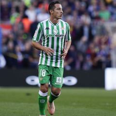 Andrés Guardado anota con el Betis luego de tres años de sequía