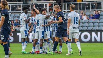 LOUSVILLE CITY - CD LEGANES
GOL MIGUEL DE LA FUENTE
ALEGRIA CELEBRACION PRETEMPORADA