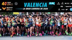 Promoci&oacute;n de la Gran Carrera de 2020 del Maraton Valencia.