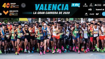 Promoci&oacute;n de la Gran Carrera de 2020 del Maraton Valencia.