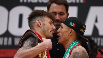 Information on how to watch the WBA featherweight title fight between Leigh Wood and Mauricio Lara taking place on Saturday, Feb. 18 at 2 p.m.