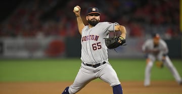 El 26 de octubre de 2019, el pitcher mexicano hizo historia al ser el segundo mexicano en abrir y ganar un juego de Serie Mundial al solo permitir dos hits con los Astros de Houston en un total de cinco entradas, desde 2015. Actualmente continúa en con los Astros en la MLB.